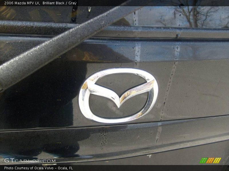 Brilliant Black / Gray 2006 Mazda MPV LX