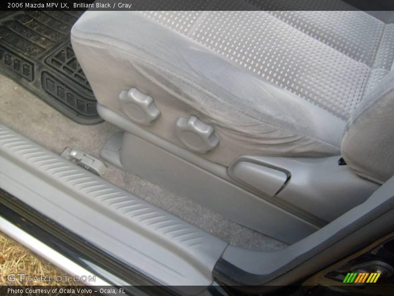 Brilliant Black / Gray 2006 Mazda MPV LX