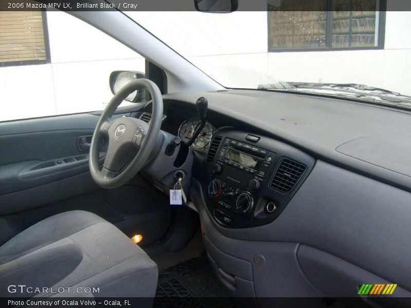 Brilliant Black / Gray 2006 Mazda MPV LX