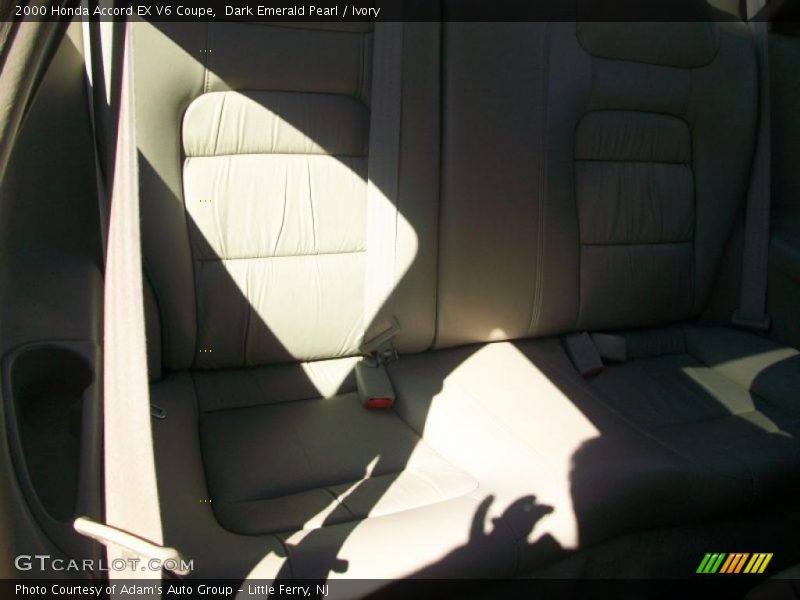Dark Emerald Pearl / Ivory 2000 Honda Accord EX V6 Coupe