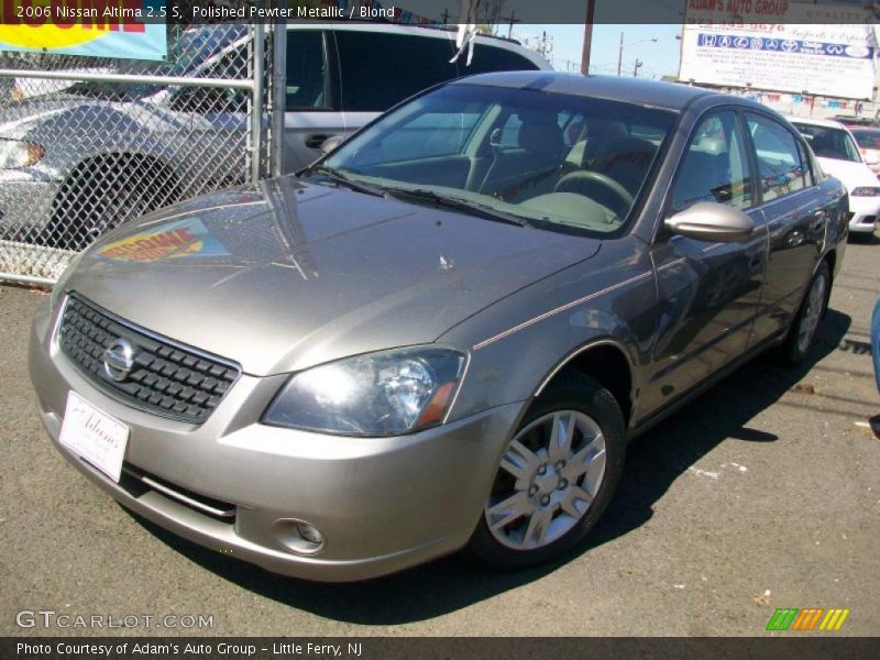 Polished Pewter Metallic / Blond 2006 Nissan Altima 2.5 S