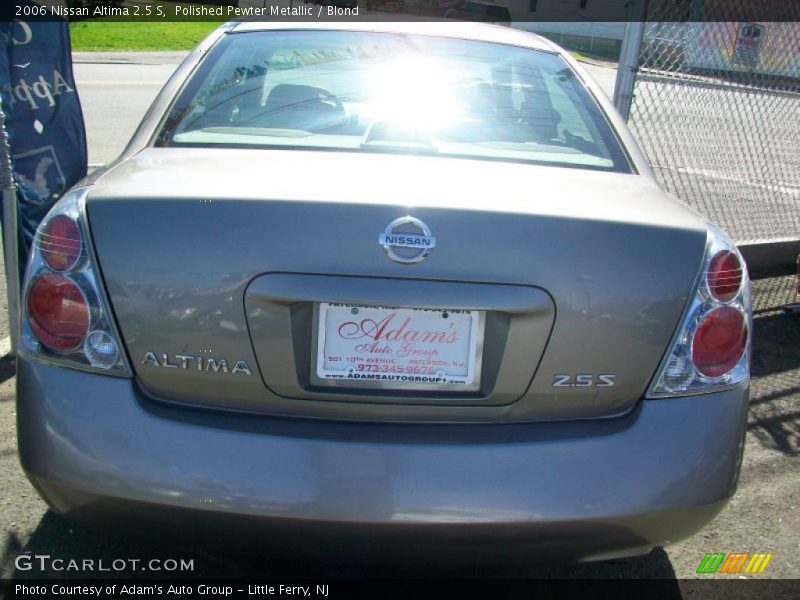 Polished Pewter Metallic / Blond 2006 Nissan Altima 2.5 S