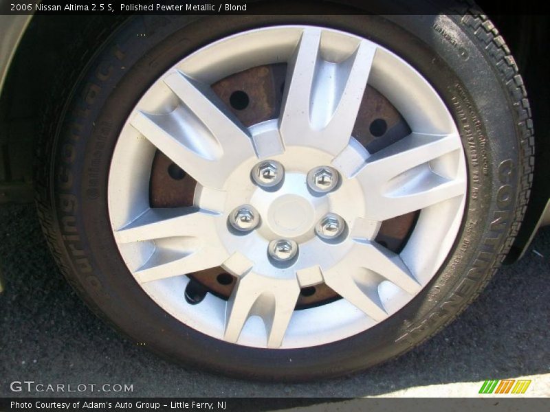 Polished Pewter Metallic / Blond 2006 Nissan Altima 2.5 S