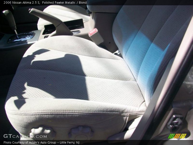 Polished Pewter Metallic / Blond 2006 Nissan Altima 2.5 S