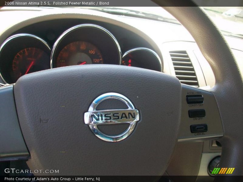 Polished Pewter Metallic / Blond 2006 Nissan Altima 2.5 S