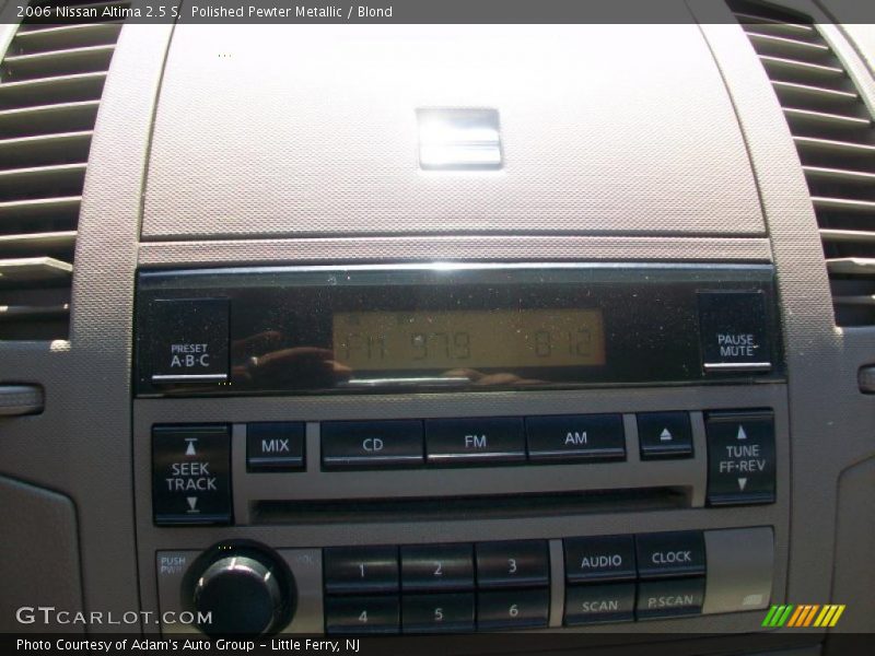 Polished Pewter Metallic / Blond 2006 Nissan Altima 2.5 S