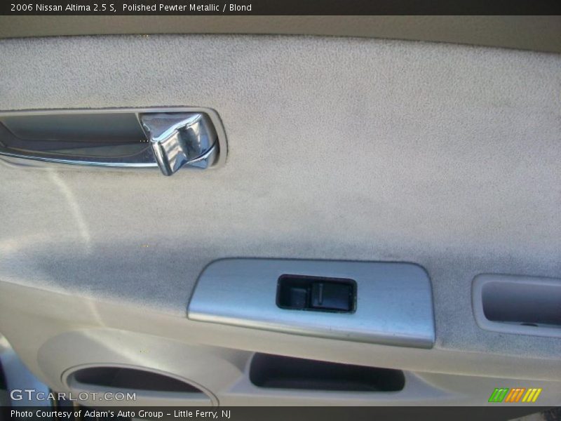 Polished Pewter Metallic / Blond 2006 Nissan Altima 2.5 S