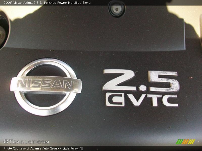 Polished Pewter Metallic / Blond 2006 Nissan Altima 2.5 S