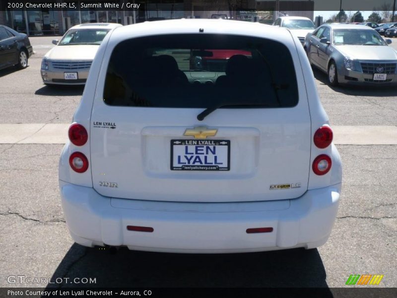 Summit White / Gray 2009 Chevrolet HHR LS