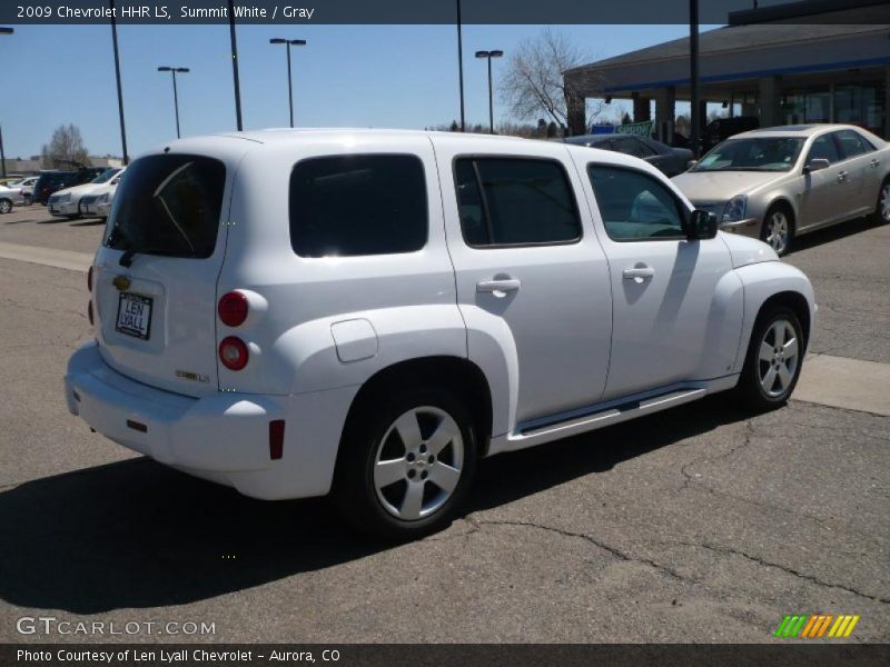Summit White / Gray 2009 Chevrolet HHR LS
