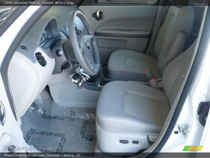 Summit White / Gray 2009 Chevrolet HHR LS