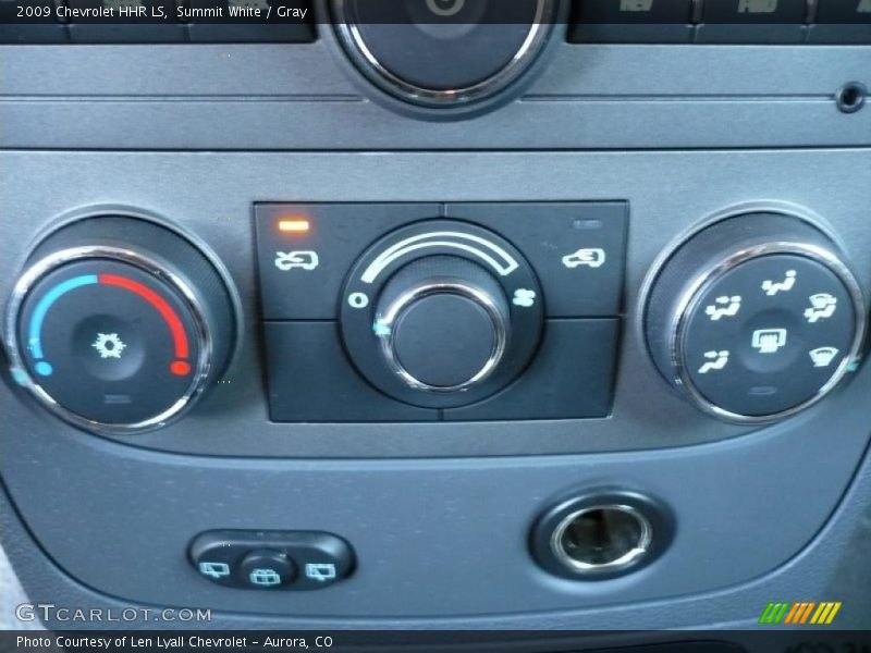 Summit White / Gray 2009 Chevrolet HHR LS