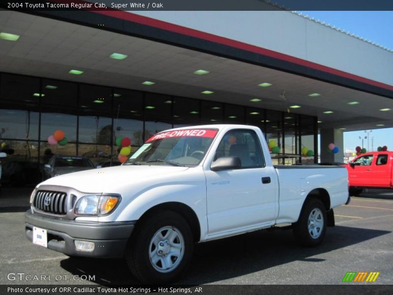 Super White / Oak 2004 Toyota Tacoma Regular Cab