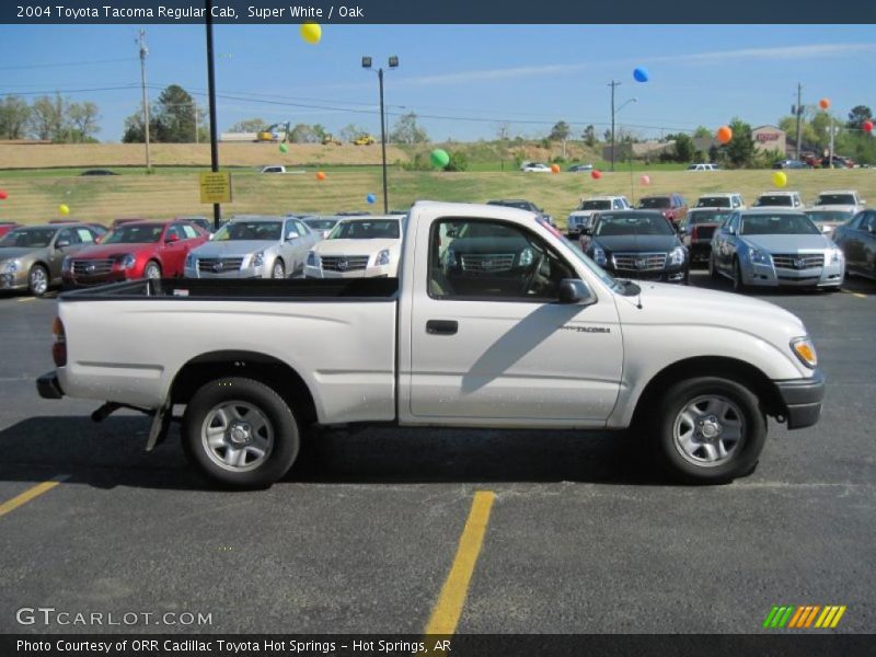 Super White / Oak 2004 Toyota Tacoma Regular Cab