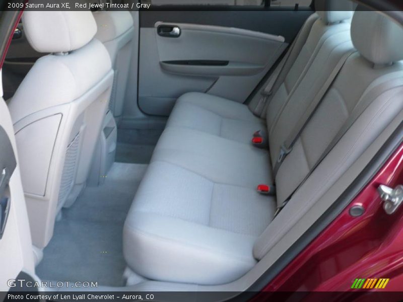 Red Jewel Tintcoat / Gray 2009 Saturn Aura XE