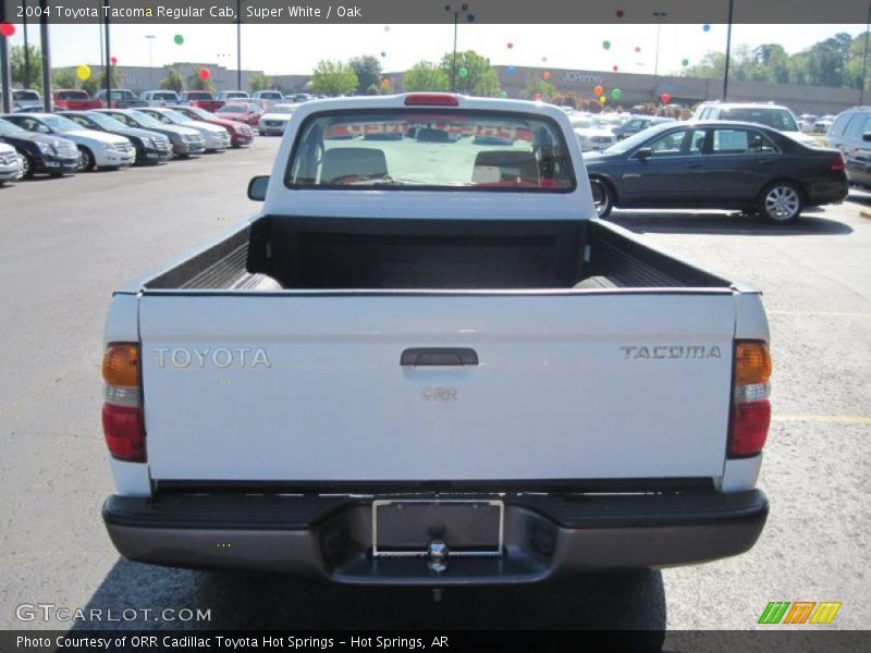Super White / Oak 2004 Toyota Tacoma Regular Cab