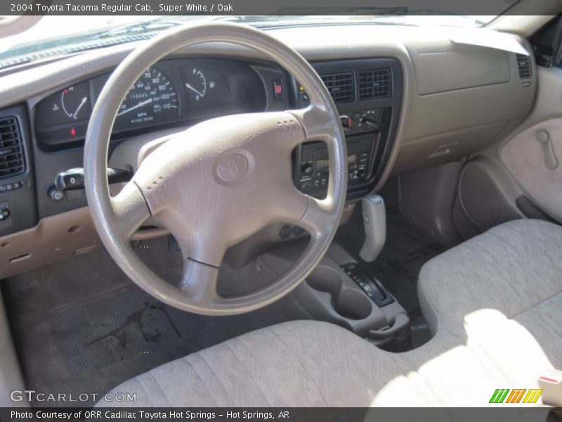 Super White / Oak 2004 Toyota Tacoma Regular Cab