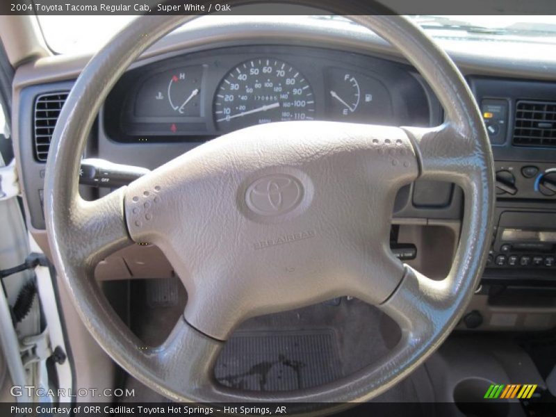 Super White / Oak 2004 Toyota Tacoma Regular Cab