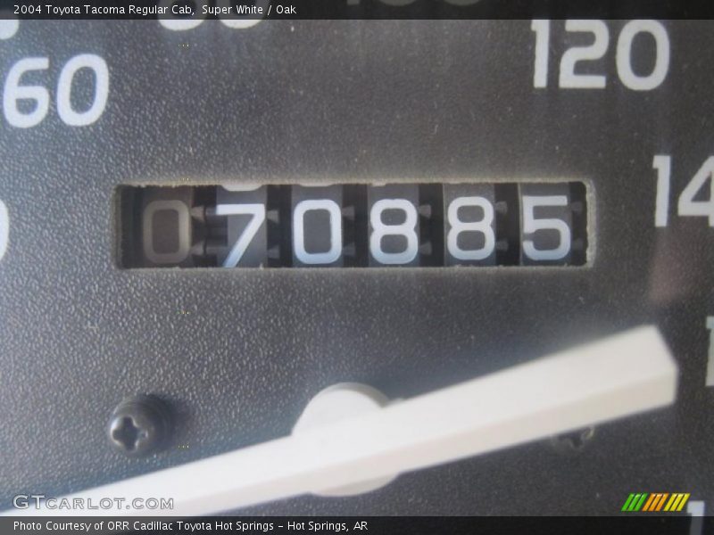 Super White / Oak 2004 Toyota Tacoma Regular Cab