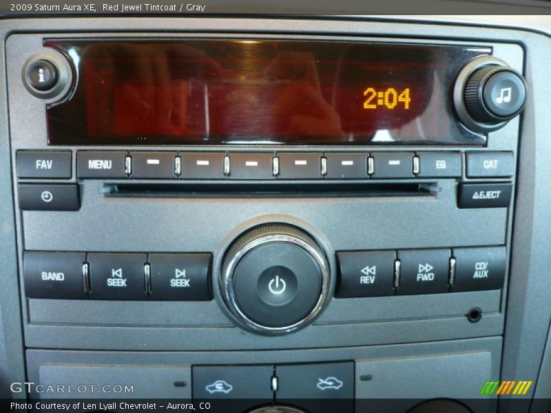 Red Jewel Tintcoat / Gray 2009 Saturn Aura XE