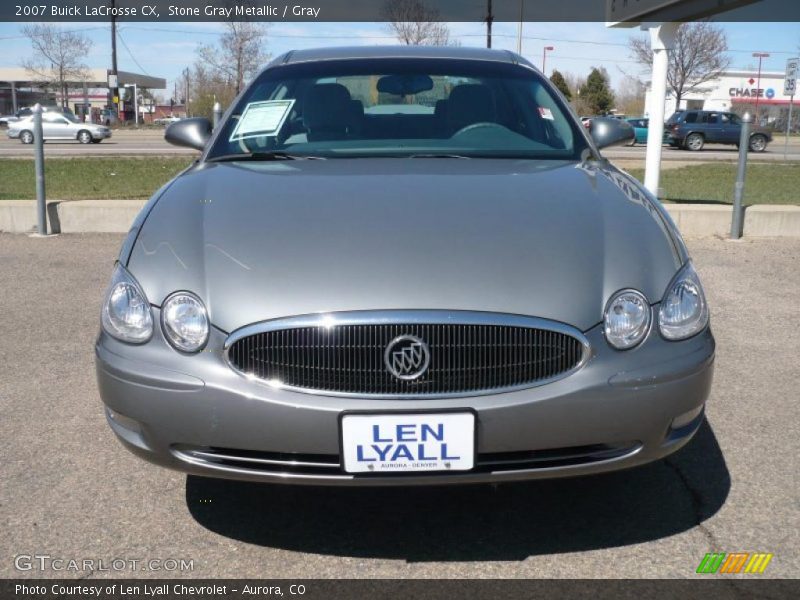 Stone Gray Metallic / Gray 2007 Buick LaCrosse CX