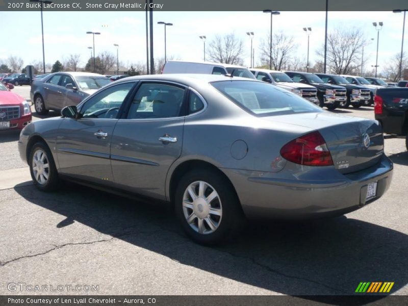 Stone Gray Metallic / Gray 2007 Buick LaCrosse CX