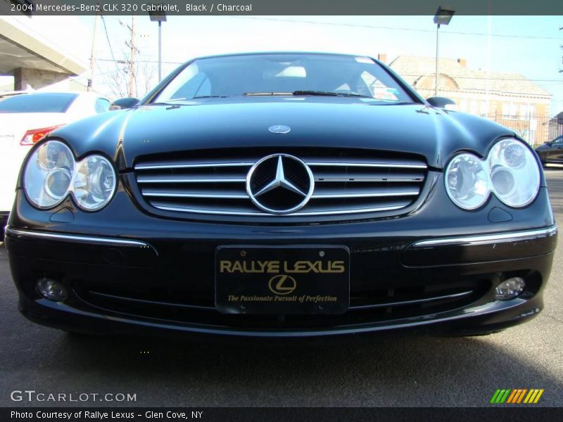 Black / Charcoal 2004 Mercedes-Benz CLK 320 Cabriolet