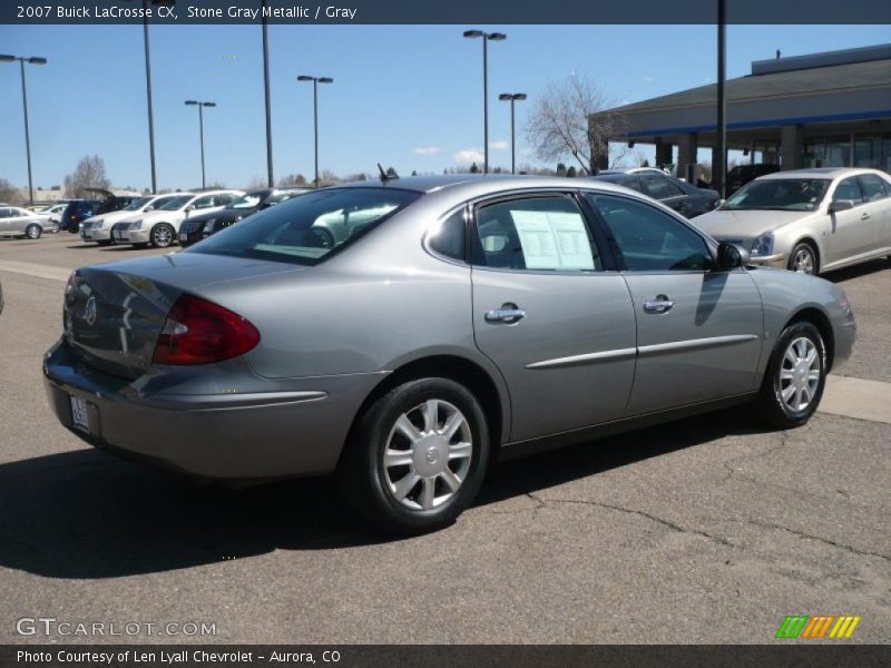 Stone Gray Metallic / Gray 2007 Buick LaCrosse CX