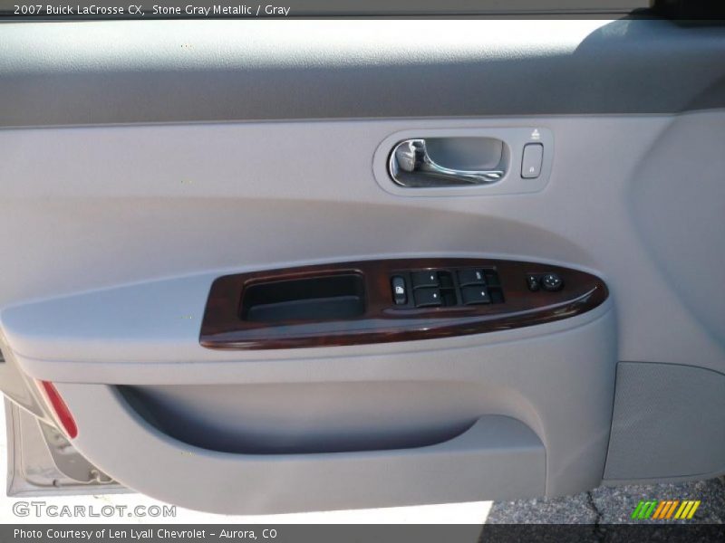 Stone Gray Metallic / Gray 2007 Buick LaCrosse CX