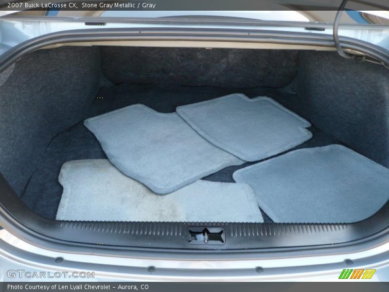 Stone Gray Metallic / Gray 2007 Buick LaCrosse CX