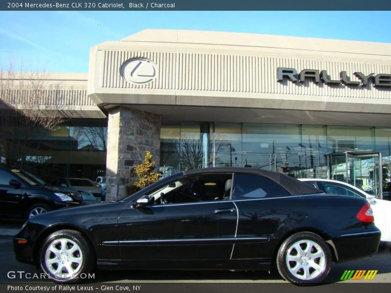 Black / Charcoal 2004 Mercedes-Benz CLK 320 Cabriolet