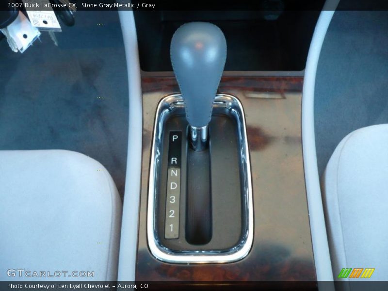 Stone Gray Metallic / Gray 2007 Buick LaCrosse CX
