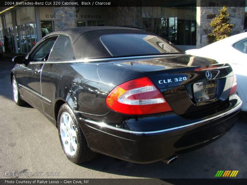 Black / Charcoal 2004 Mercedes-Benz CLK 320 Cabriolet