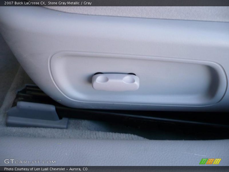 Stone Gray Metallic / Gray 2007 Buick LaCrosse CX
