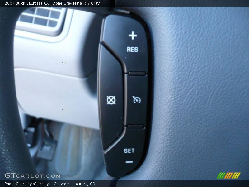 Stone Gray Metallic / Gray 2007 Buick LaCrosse CX