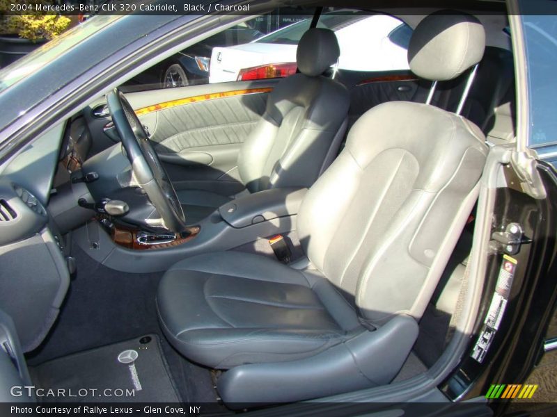 Black / Charcoal 2004 Mercedes-Benz CLK 320 Cabriolet