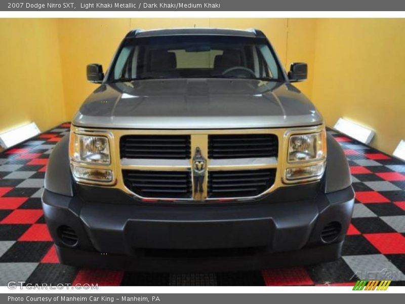 Light Khaki Metallic / Dark Khaki/Medium Khaki 2007 Dodge Nitro SXT