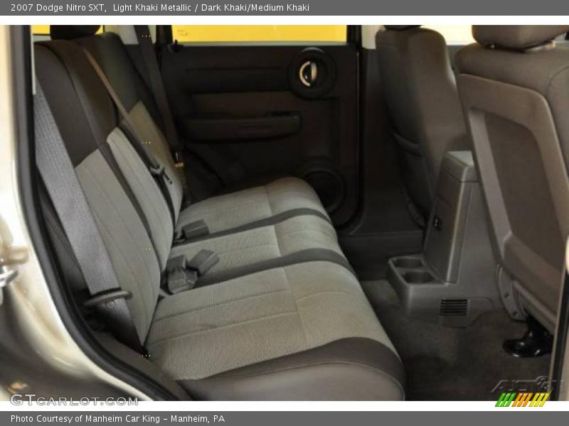 Light Khaki Metallic / Dark Khaki/Medium Khaki 2007 Dodge Nitro SXT