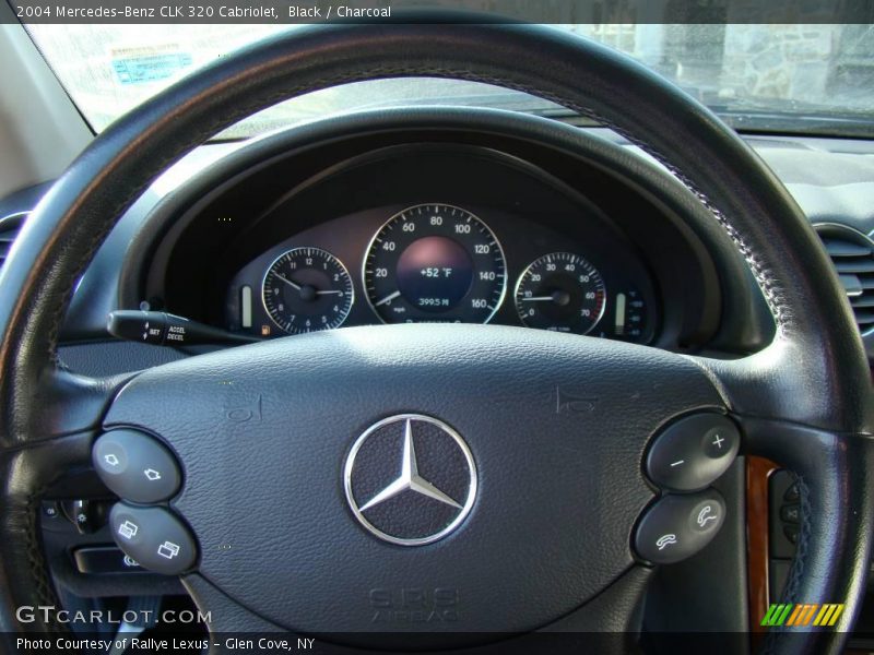 Black / Charcoal 2004 Mercedes-Benz CLK 320 Cabriolet