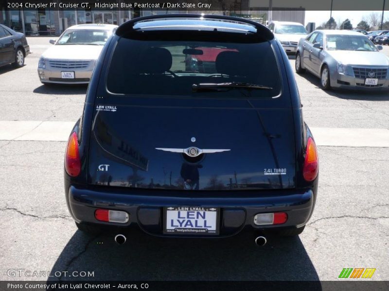 Midnight Blue Pearlcoat / Dark Slate Gray 2004 Chrysler PT Cruiser GT