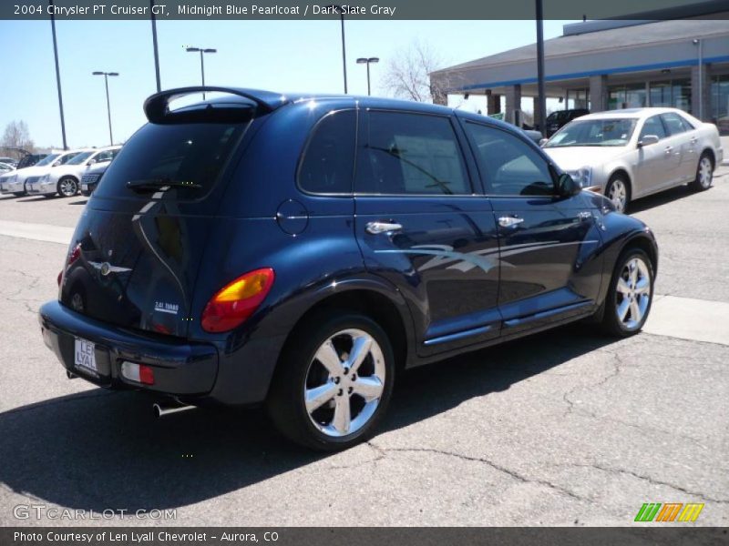 Midnight Blue Pearlcoat / Dark Slate Gray 2004 Chrysler PT Cruiser GT