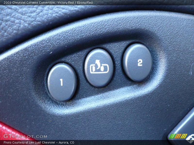 Victory Red / Ebony/Red 2009 Chevrolet Corvette Convertible