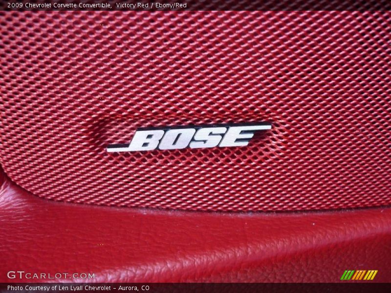 Victory Red / Ebony/Red 2009 Chevrolet Corvette Convertible