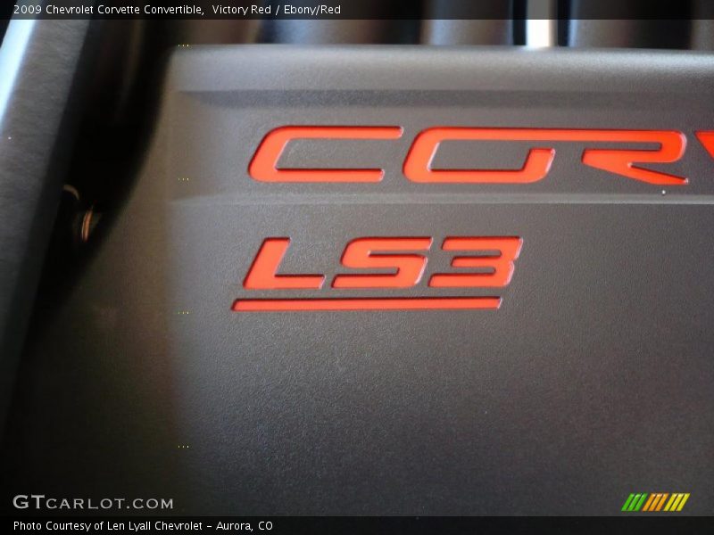 Victory Red / Ebony/Red 2009 Chevrolet Corvette Convertible