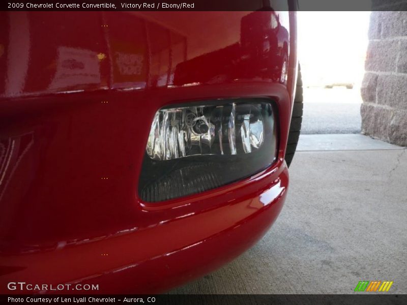 Victory Red / Ebony/Red 2009 Chevrolet Corvette Convertible