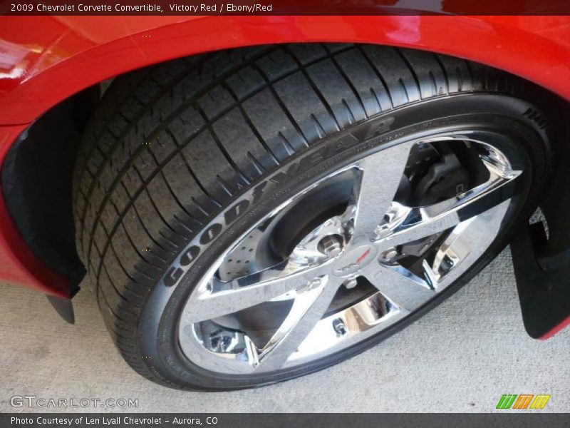 Victory Red / Ebony/Red 2009 Chevrolet Corvette Convertible