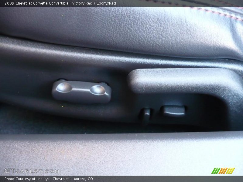 Victory Red / Ebony/Red 2009 Chevrolet Corvette Convertible