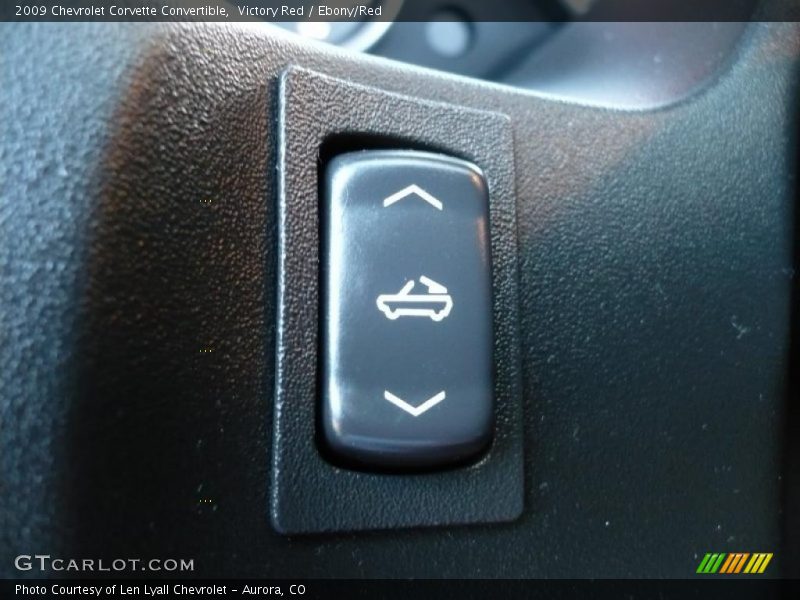 Victory Red / Ebony/Red 2009 Chevrolet Corvette Convertible