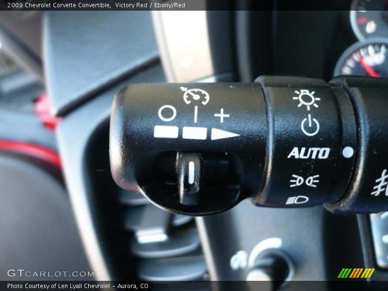 Victory Red / Ebony/Red 2009 Chevrolet Corvette Convertible