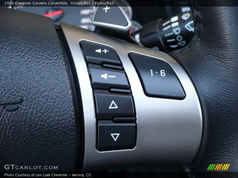 Victory Red / Ebony/Red 2009 Chevrolet Corvette Convertible